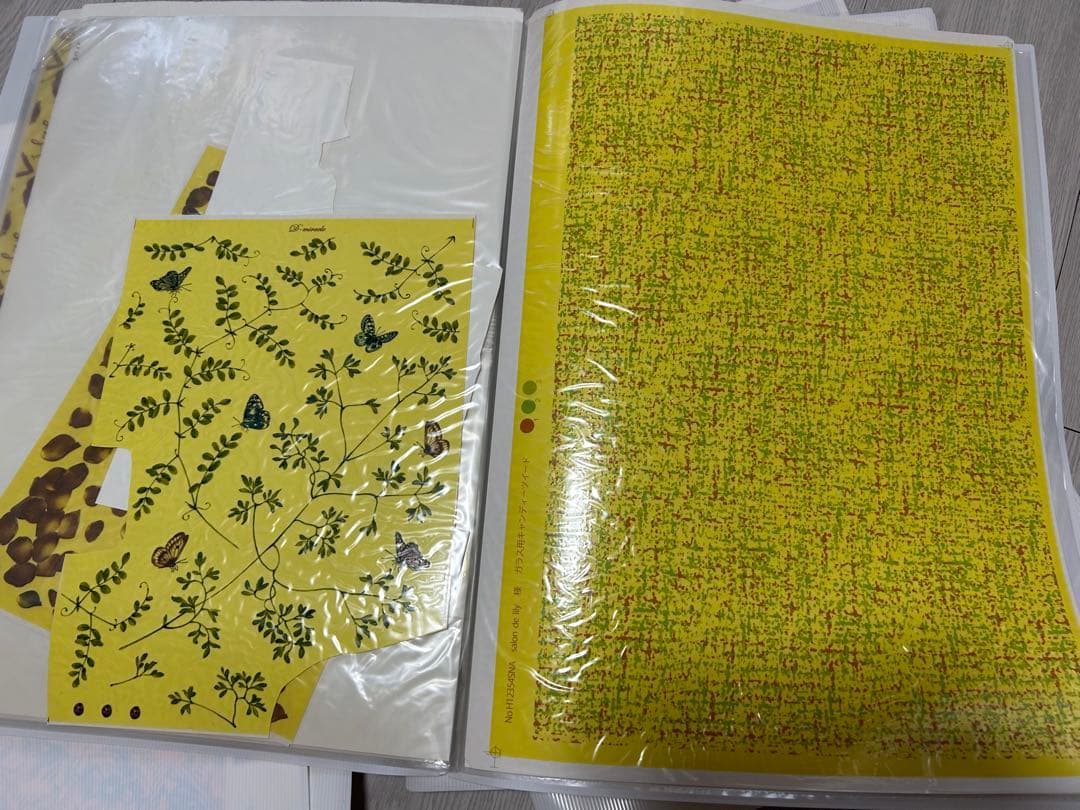 ガラス用 ポーセラーツ 転写紙 ガラス転写紙 まとめ売り ハンドメイド