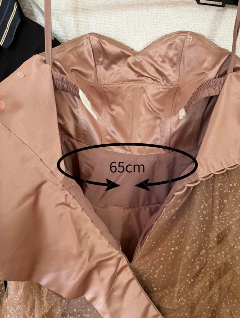 【ぽっぽ】カラードレス ピンクドレス ブラウンドレス ウェディング 結婚式