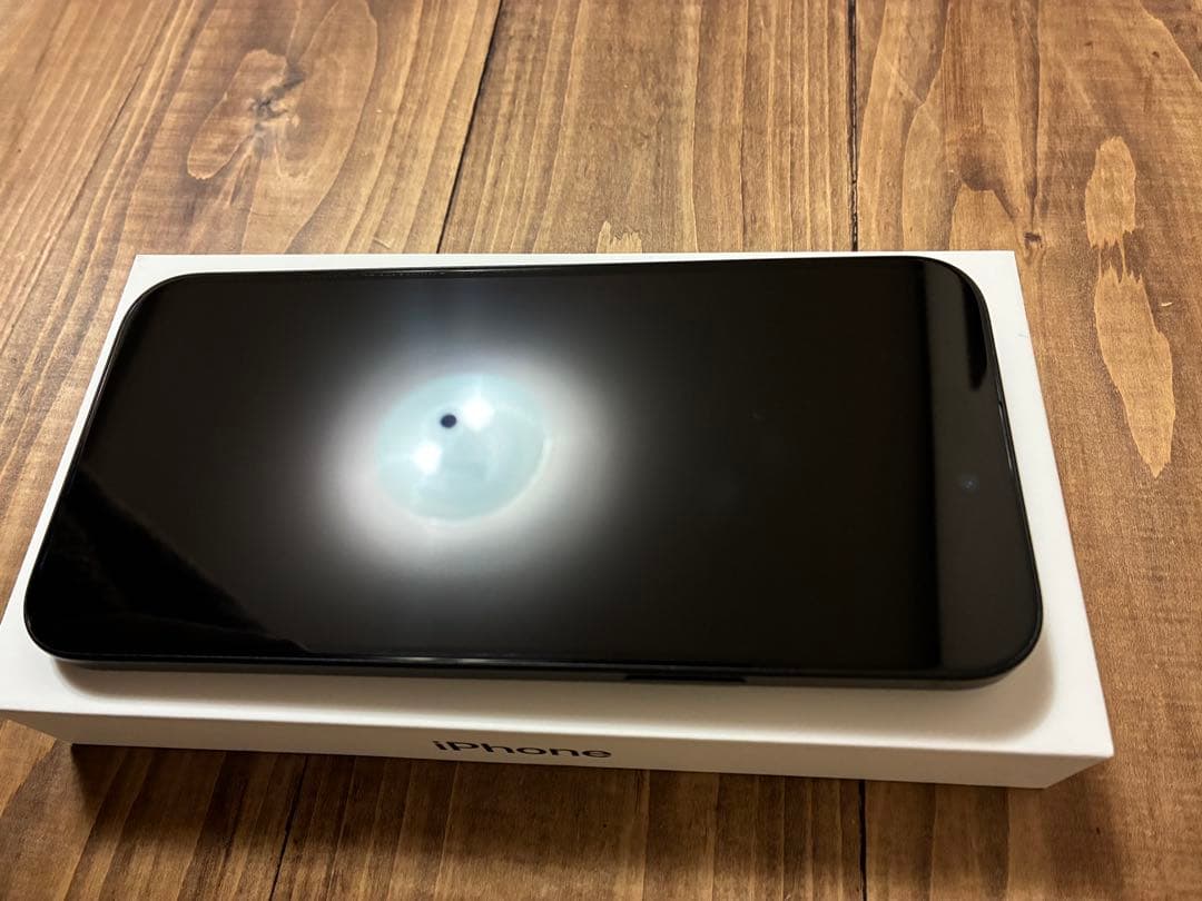Apple iPhone 15 plus ブラック 128GB 本体 美品