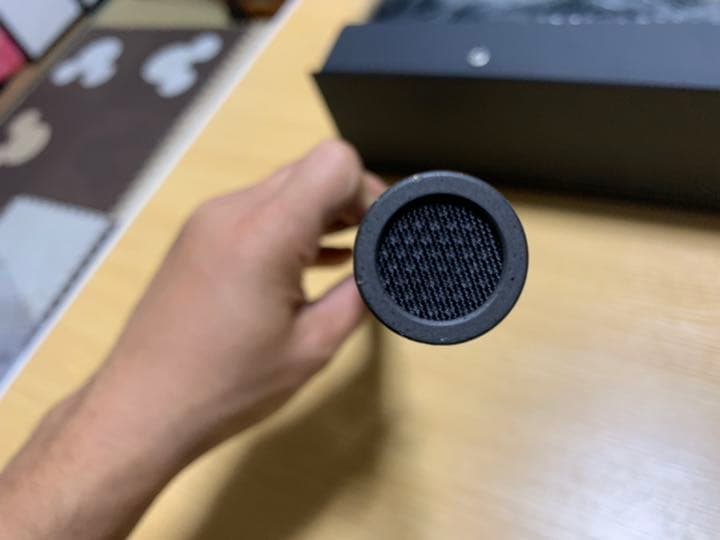 Audio technica AT835b ウィンドシールド付