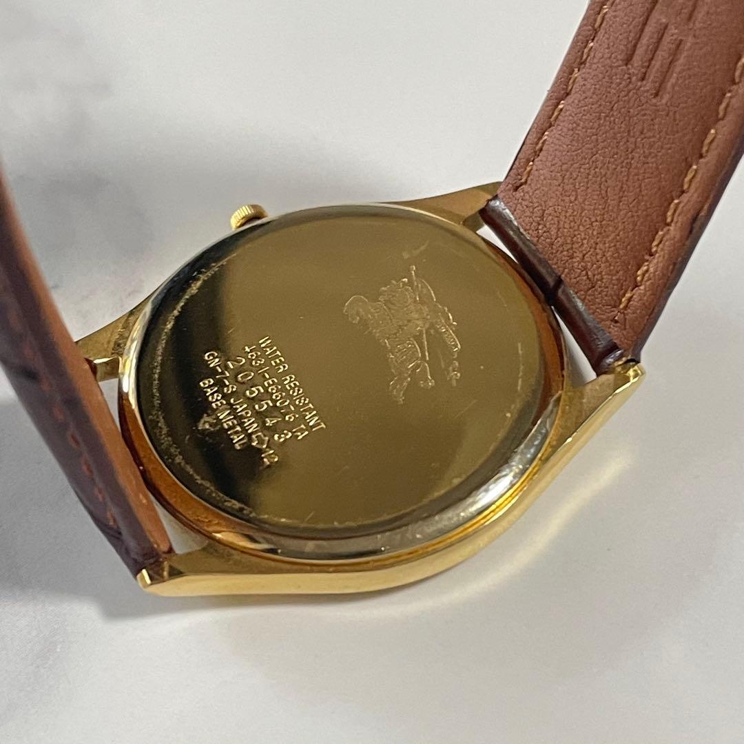 稼動品　Burberrys バーバリー アラビアインデックス　ボーイズ腕時計