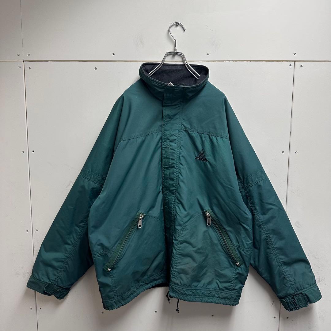 NIKE ACG 裏フリース　フルジップ　ナイロンブルゾン