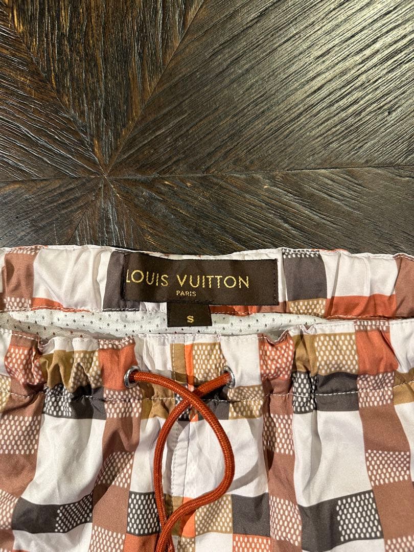 LOUIS VUITTON チェック柄 水着 S