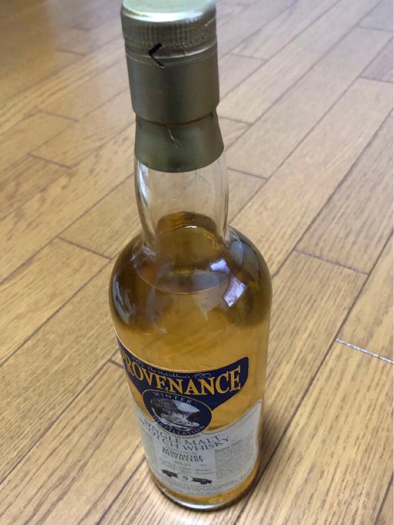 ボウモアPROVENANCE 1995-2001 5年 62.2%