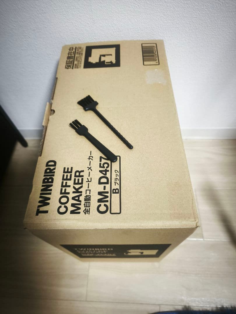 2024年製　TWINBIRD コーヒーメーカー　CM-D457 黒　美品