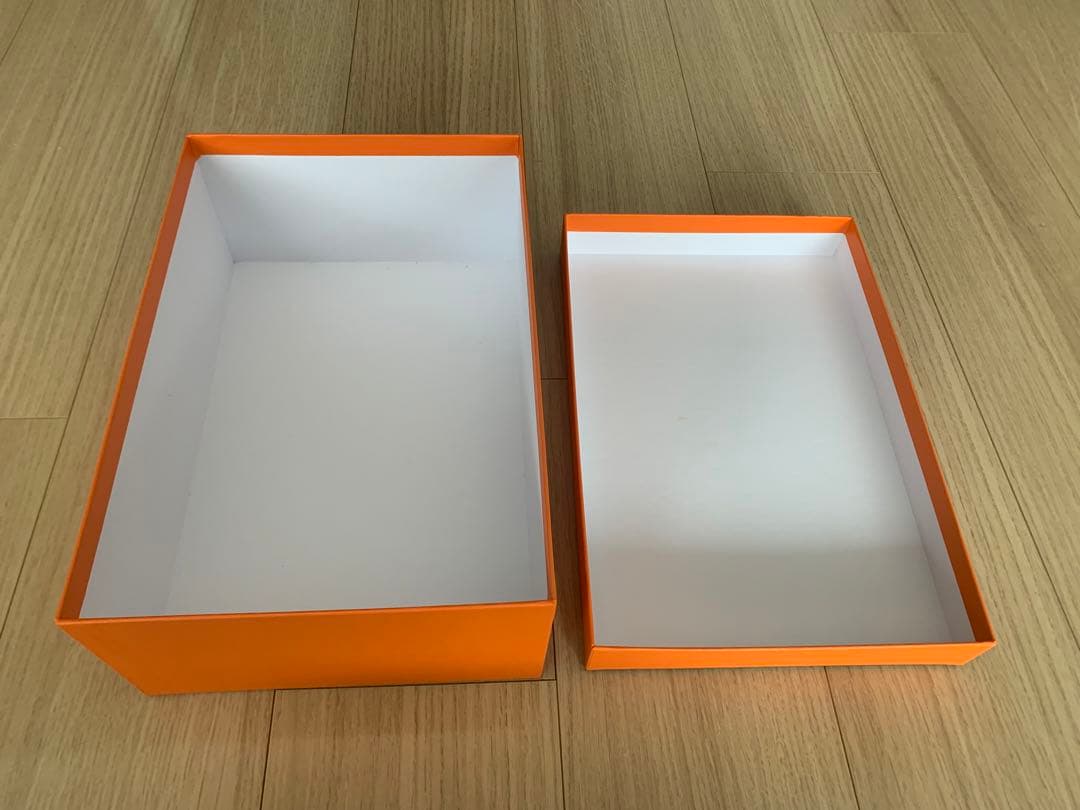 エルメス　ショップ袋　BOX シューズバッグ
