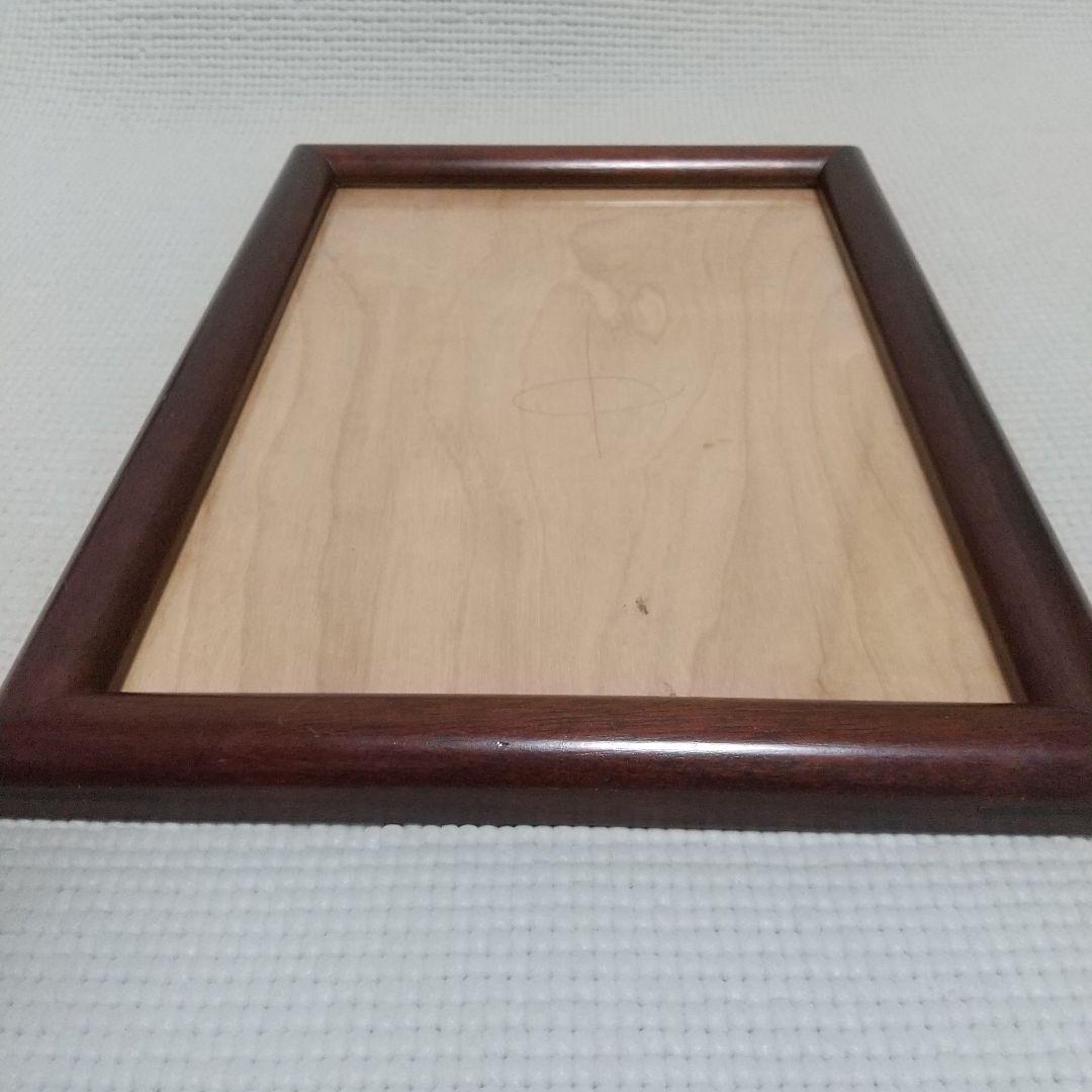 職人の手仕事〈松本民芸家具〉額縁3枚／刺繍アート付、昭和レトロ、民藝