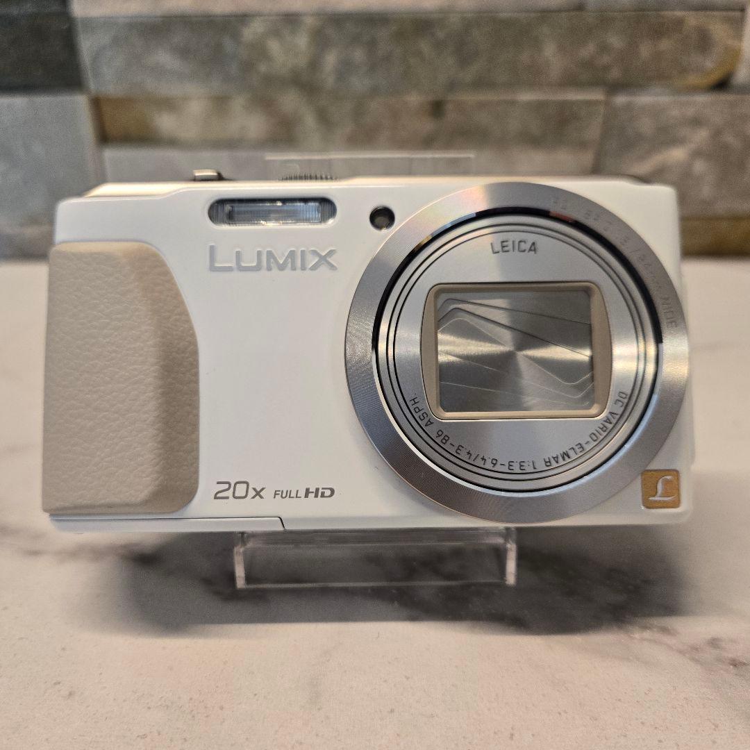 美品　パナソニック LUMIX DMC-TZ40　デジカメ　ルミックス　白