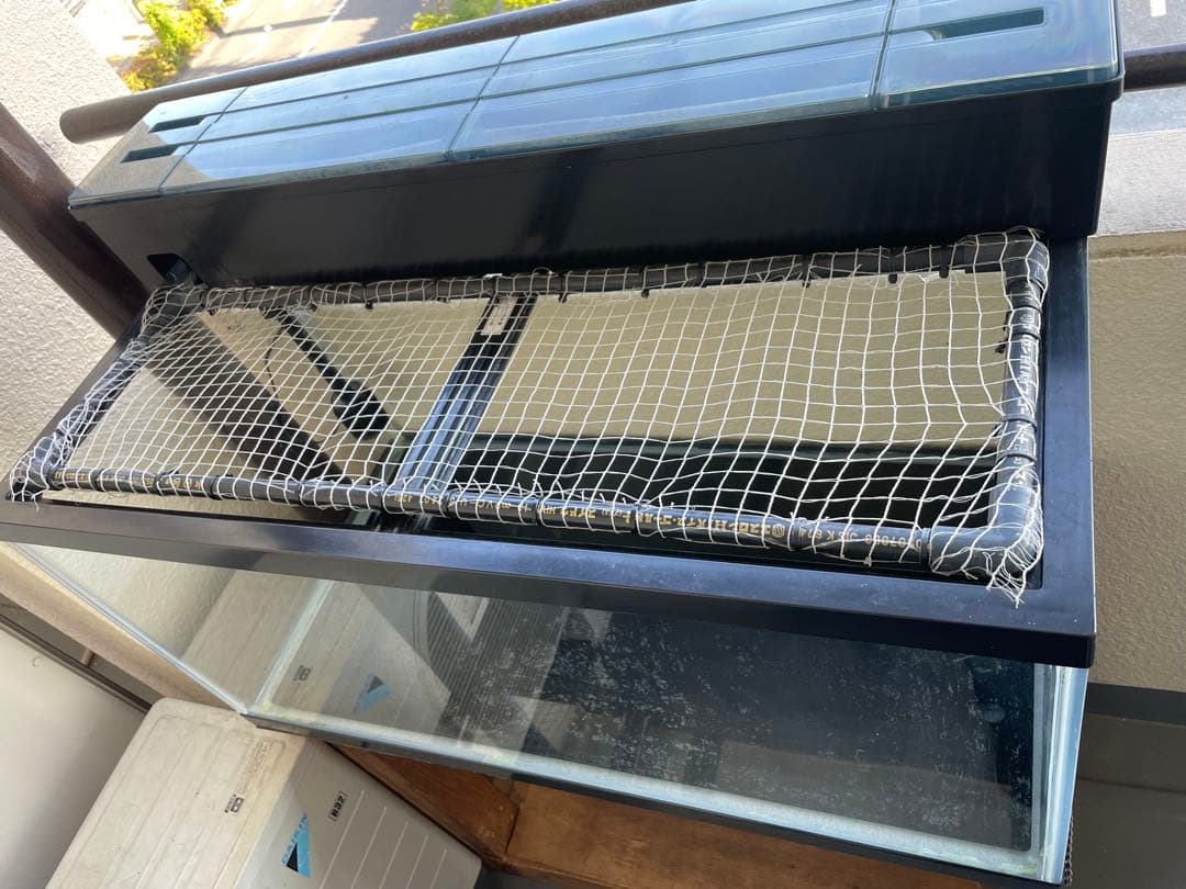 エルモ　90cm水槽　水槽台　上部フィルター