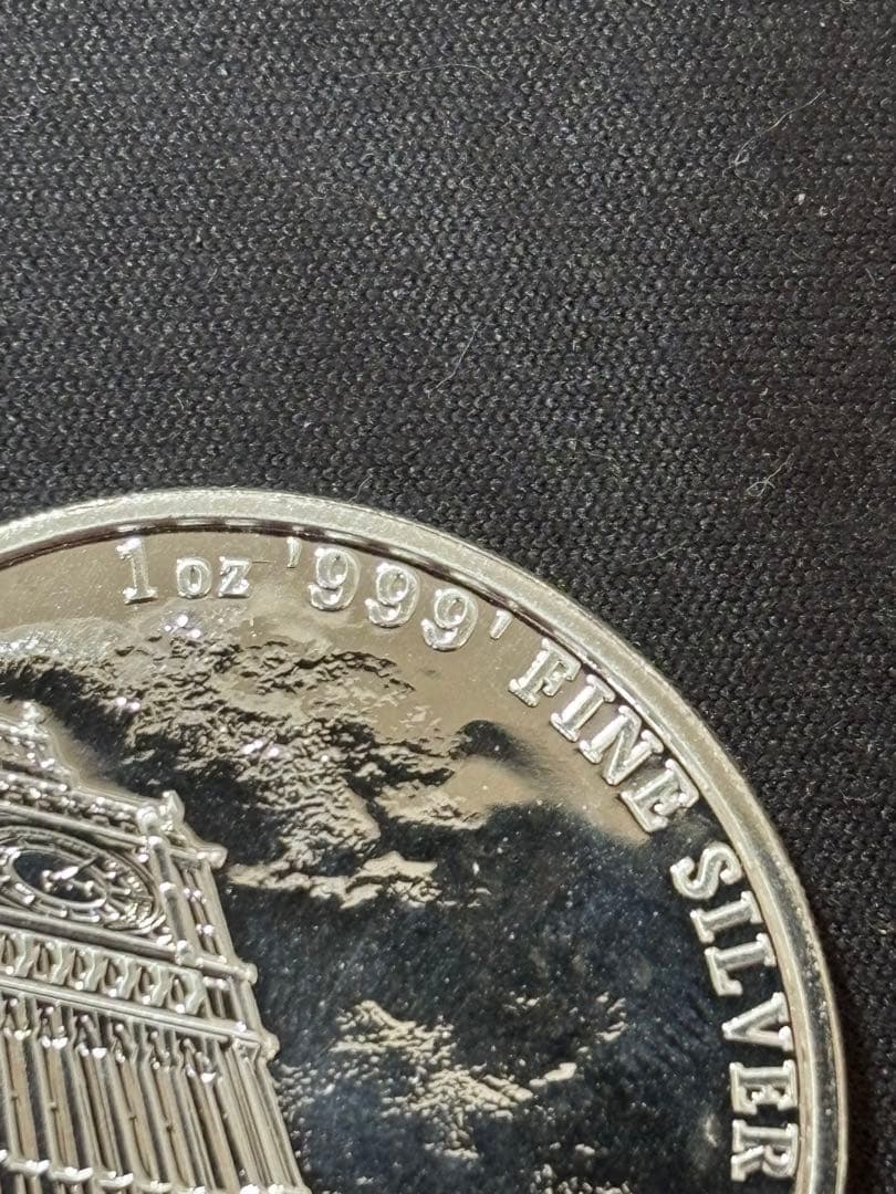 【純銀製】2017年 ビッグベン 純銀1オンス 新品未使用！ケース付き！