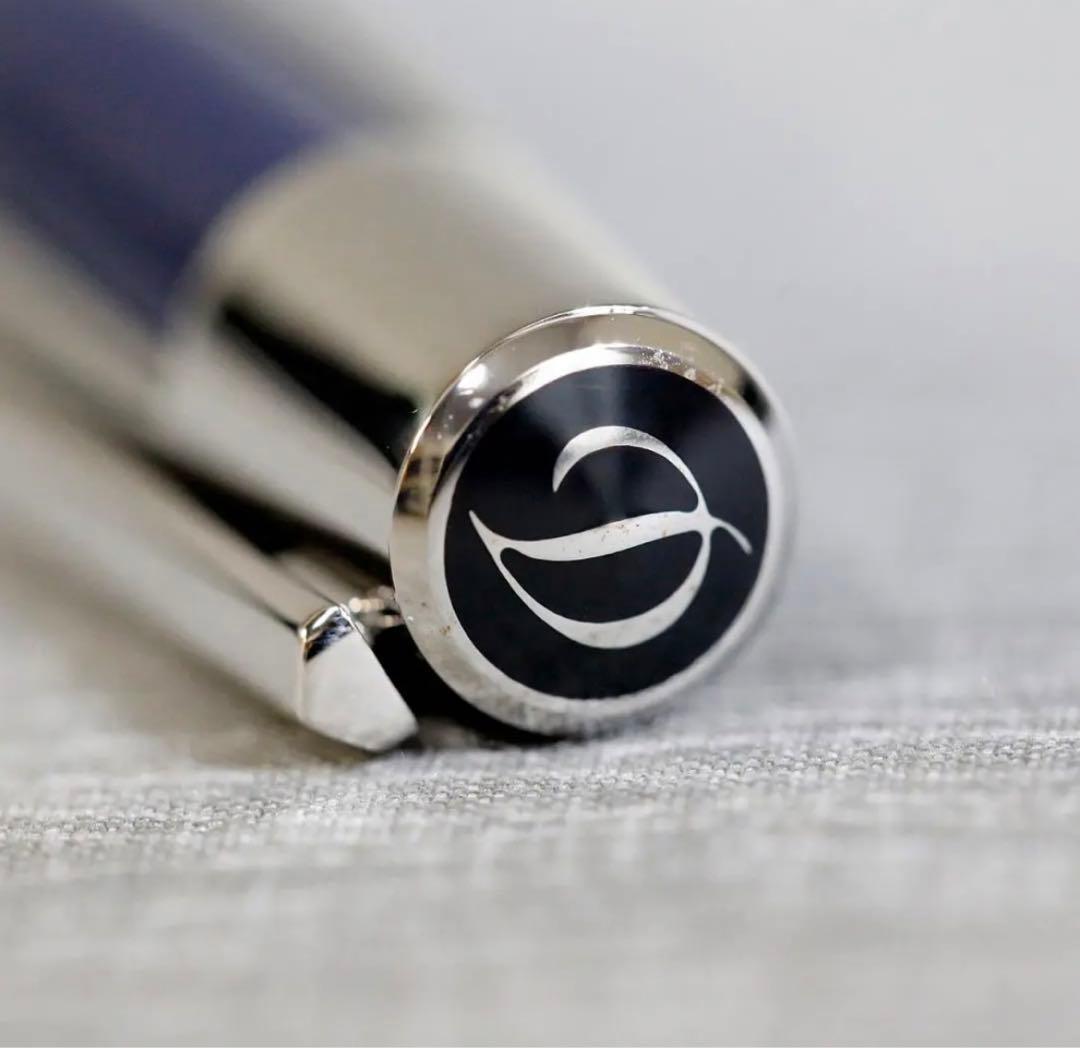 値下げ中　デュポン ボールペン デフィ ネイビー シルバー