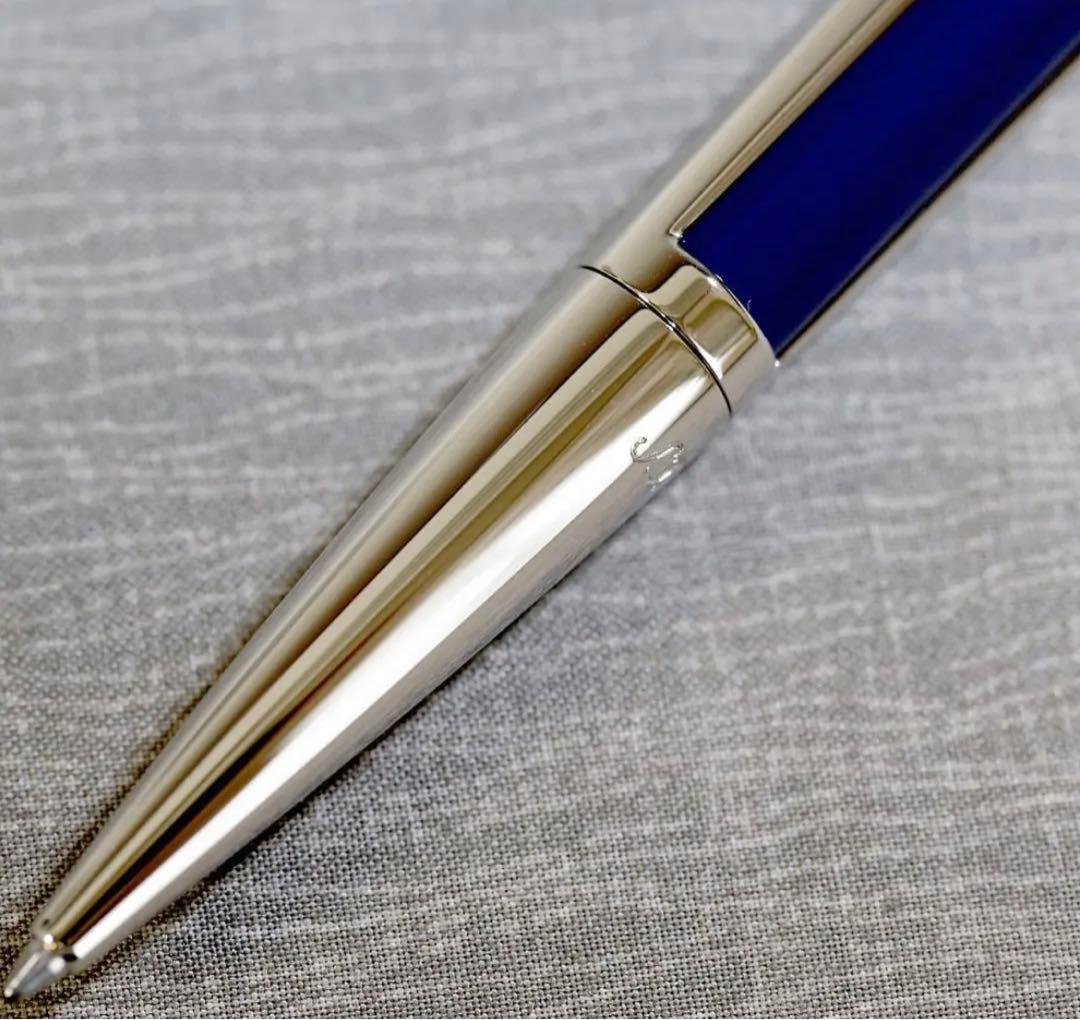 値下げ中　デュポン ボールペン デフィ ネイビー シルバー