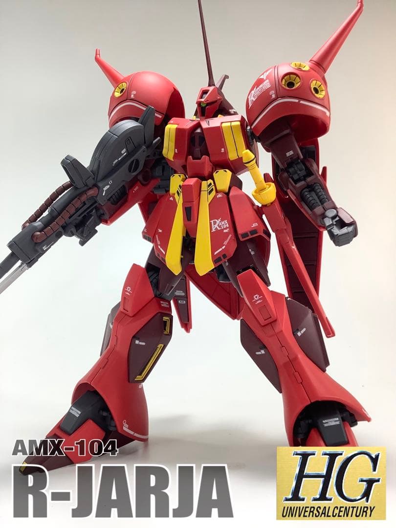 HGUC AMX-104 R-ジャジャ　塗装済完成品
