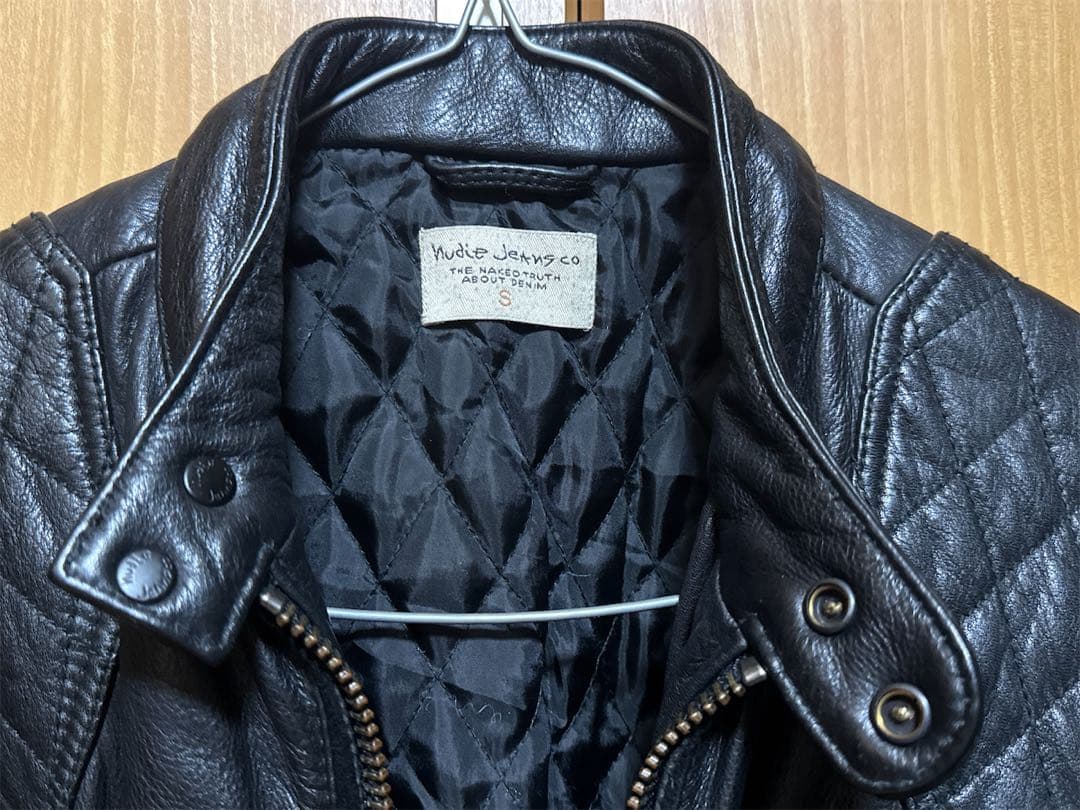 ヌーディージーンズ nudie jeans シングルライダースレザージャケット