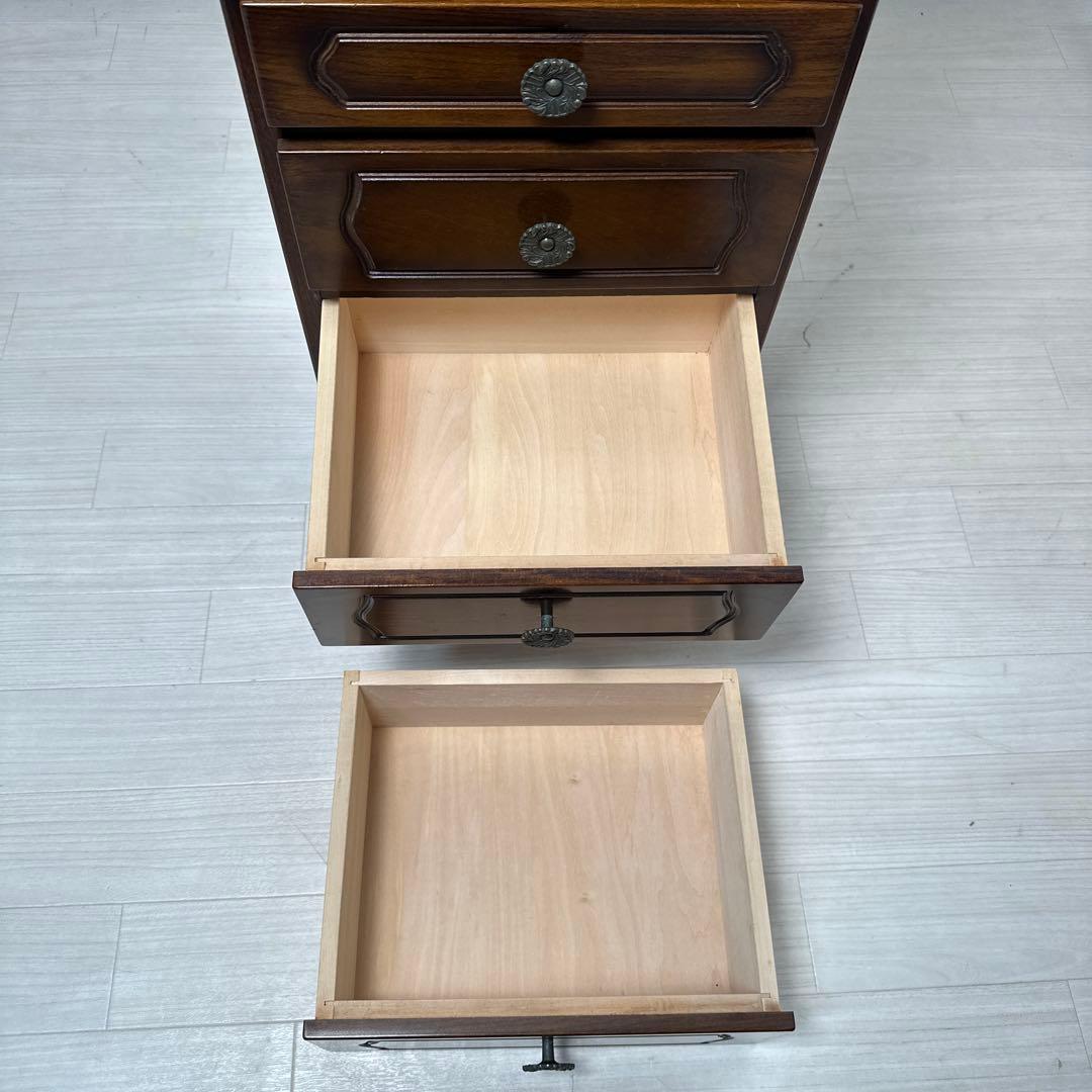 カリモク コロニアル 電話台 TEL台 FAX台 サイドテーブル i4※