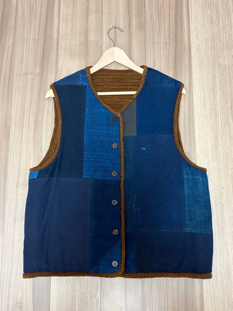 トップス visvim CROCHET KNIT VEST (N.D.)