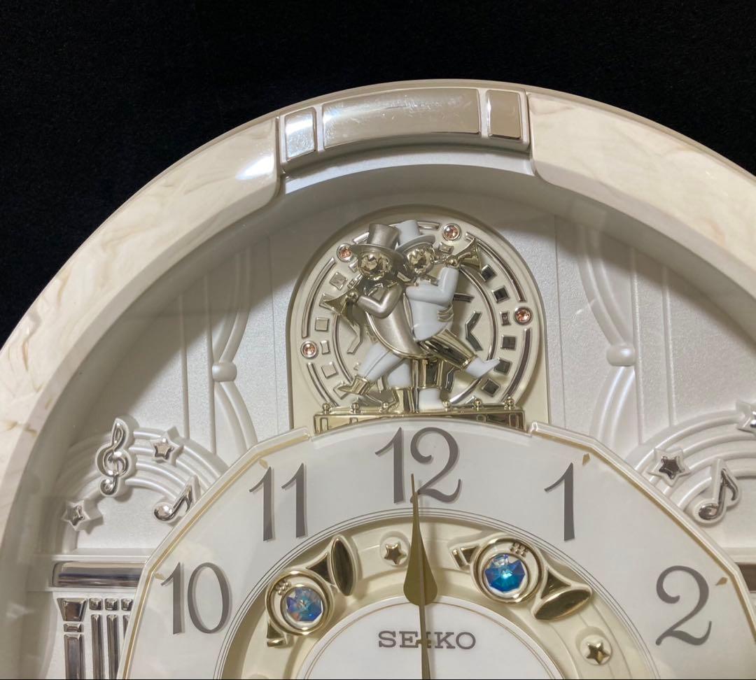 【完動品 希少】SEIKO RE576A ウェーブシンフォニー からくり時計