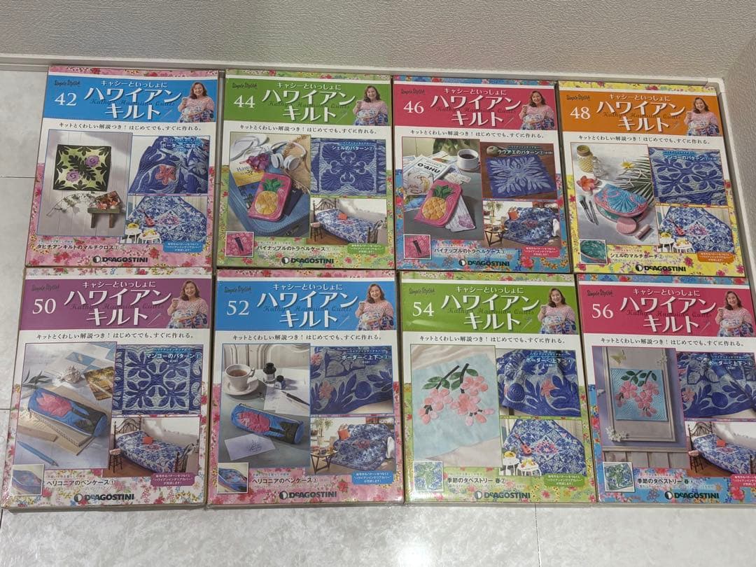 ひめの ハワイアンキルト 75号から80号6冊