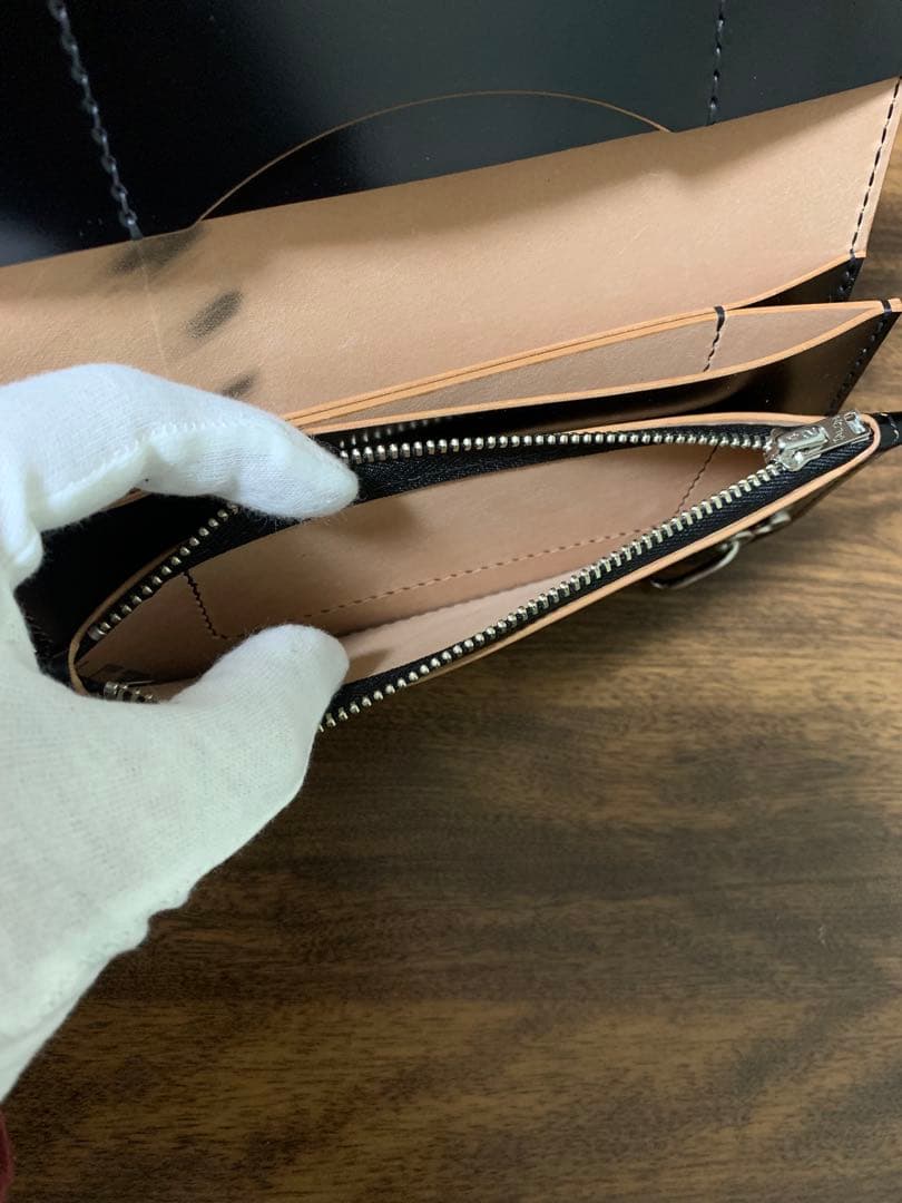 トラッカーウォレット　ロング　コードバン