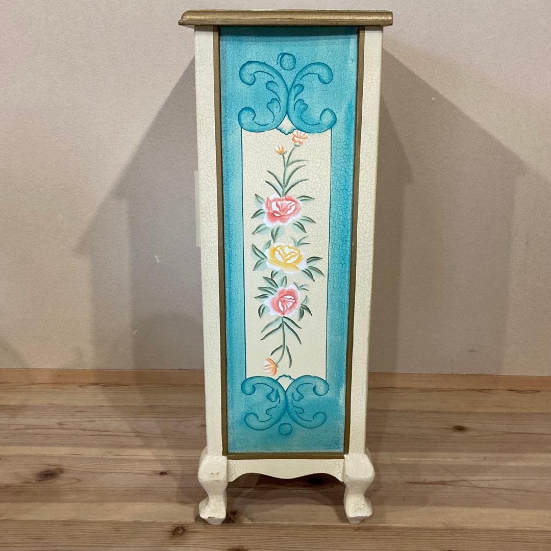 ロココ調 キャビネット 猫足 家具 収納 タンス インテリア アンティーク