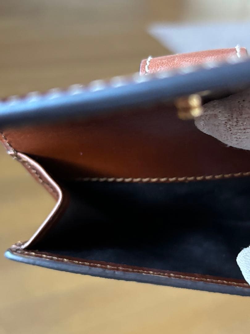 GUCCI 二つ折り財布 GGパターン ブラウン