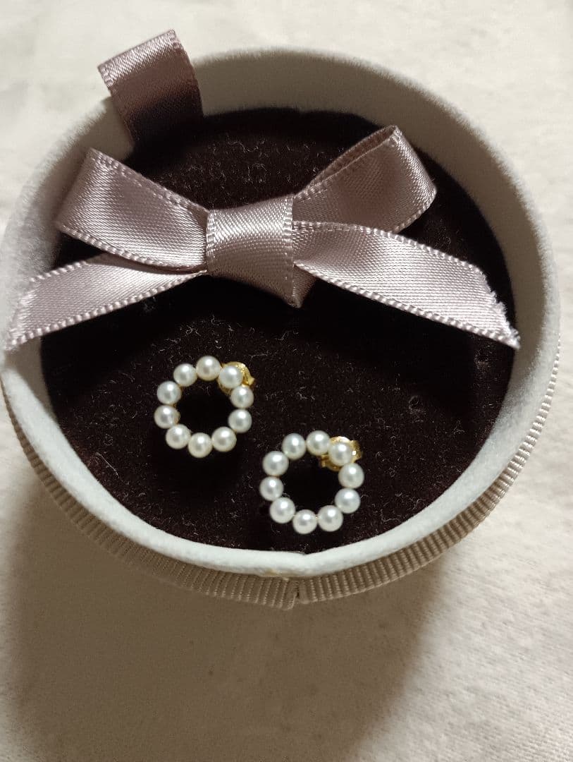 eteサークルパールピアス