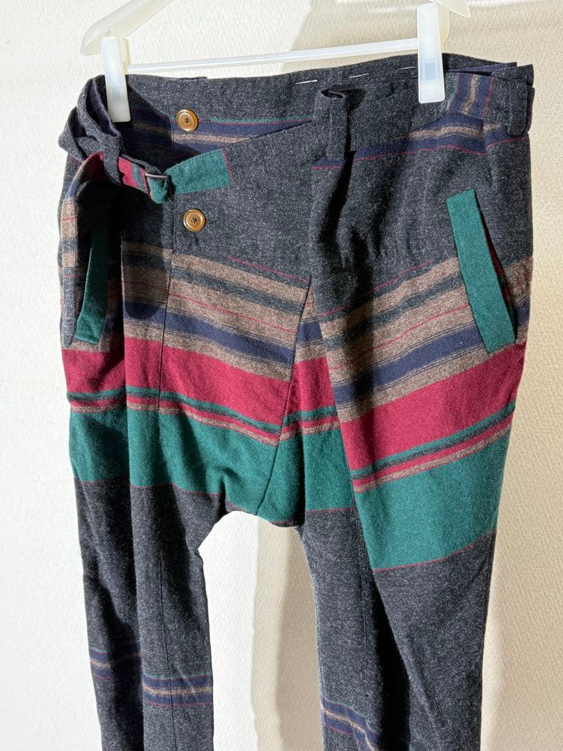 ヴィヴィアンウエストウッドマン 変形サルエルパンツ