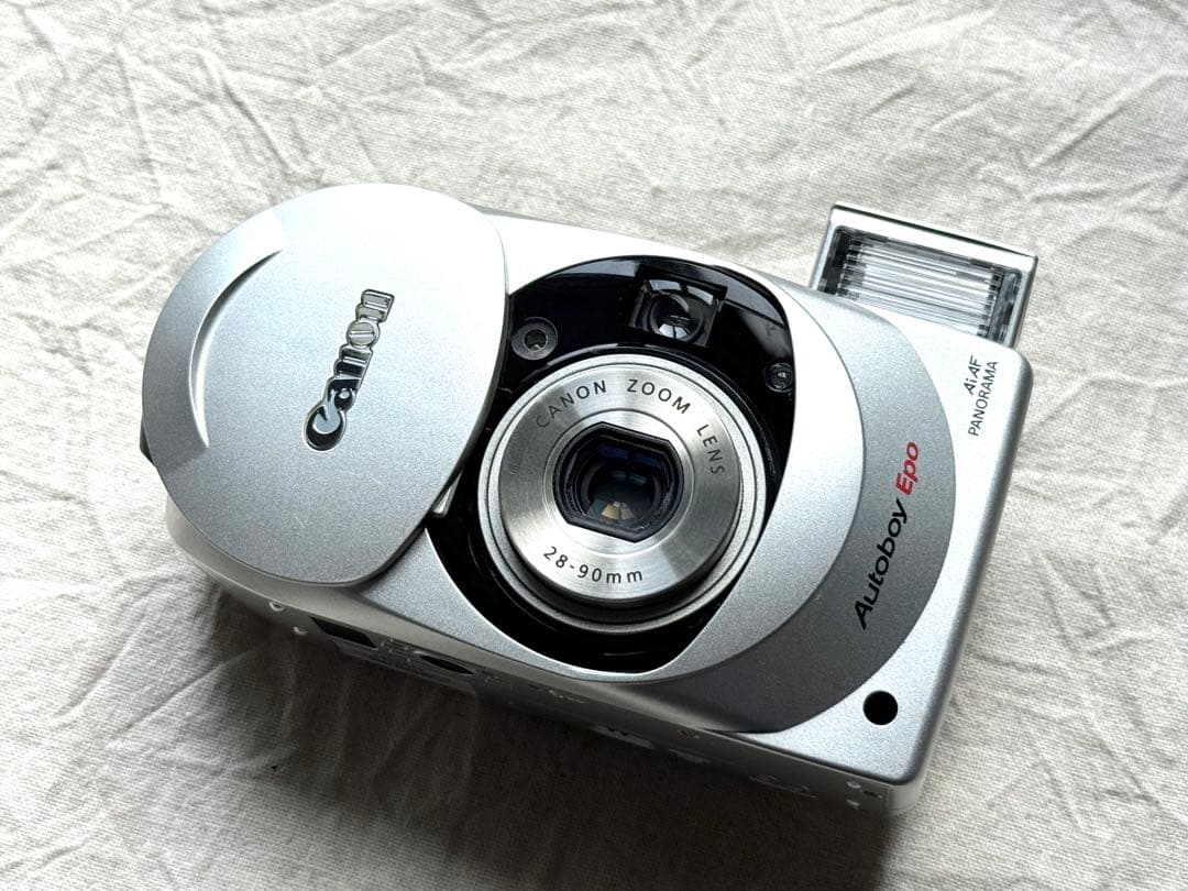 ⌘完動品！ 電池付き、作例あり！ Canon Autoboy EPO⌘