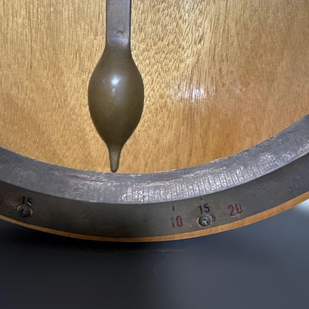 アンティーク測定器 木製 三角形