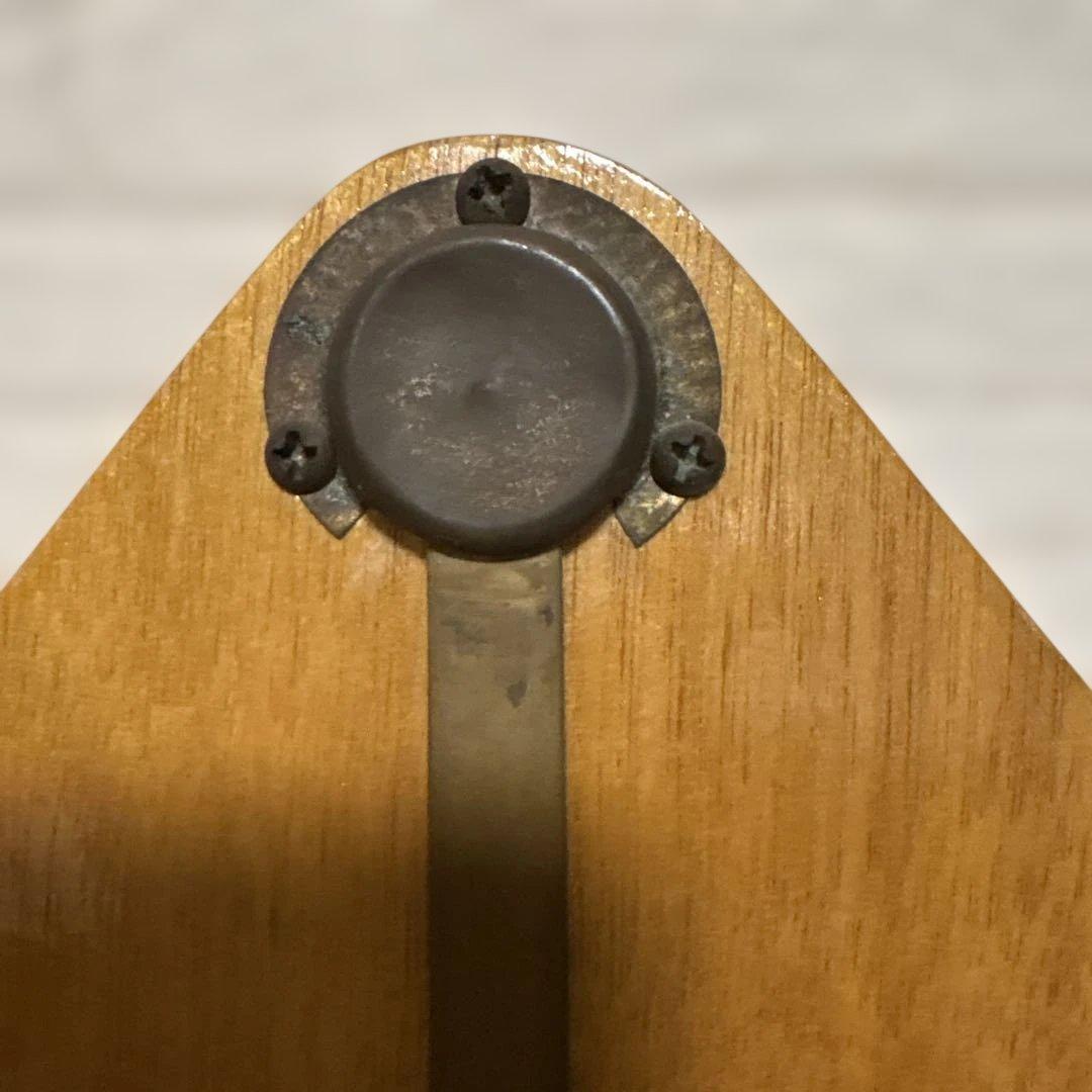 アンティーク測定器 木製 三角形