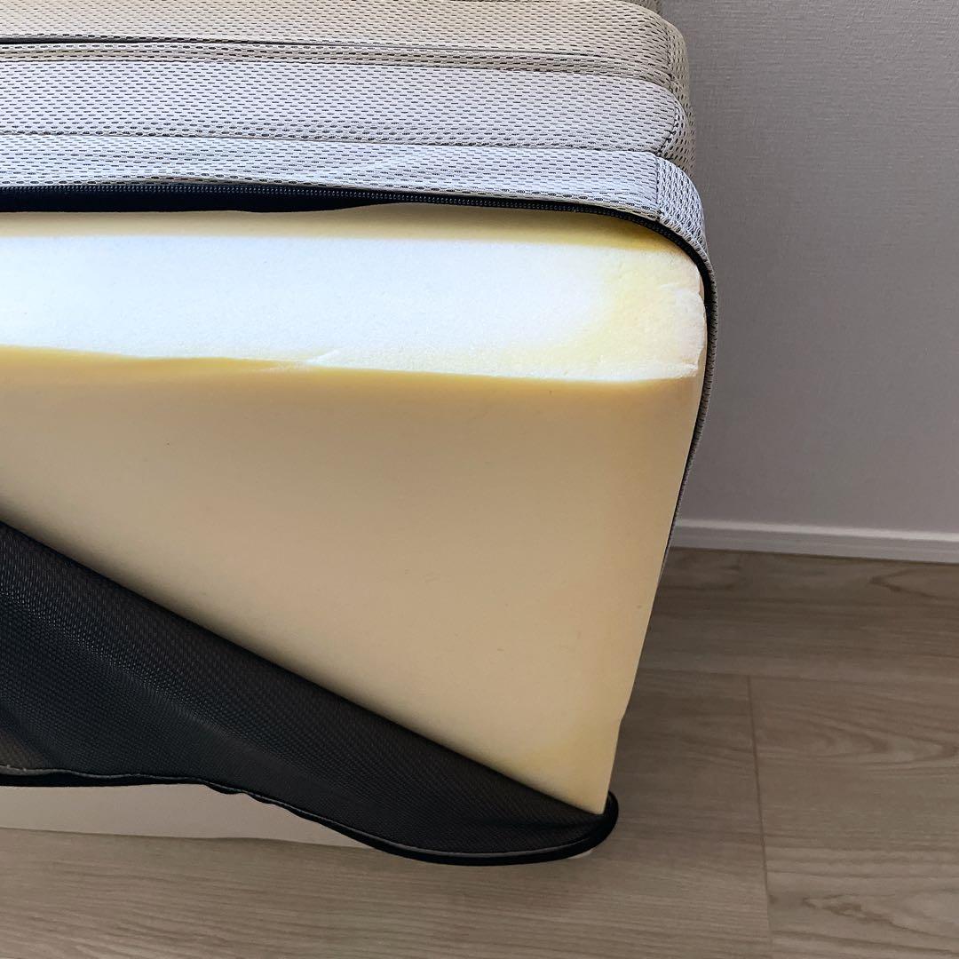 マニフレックス メッシュ・ウィング ミッドグレー セミダブル　1/28まで