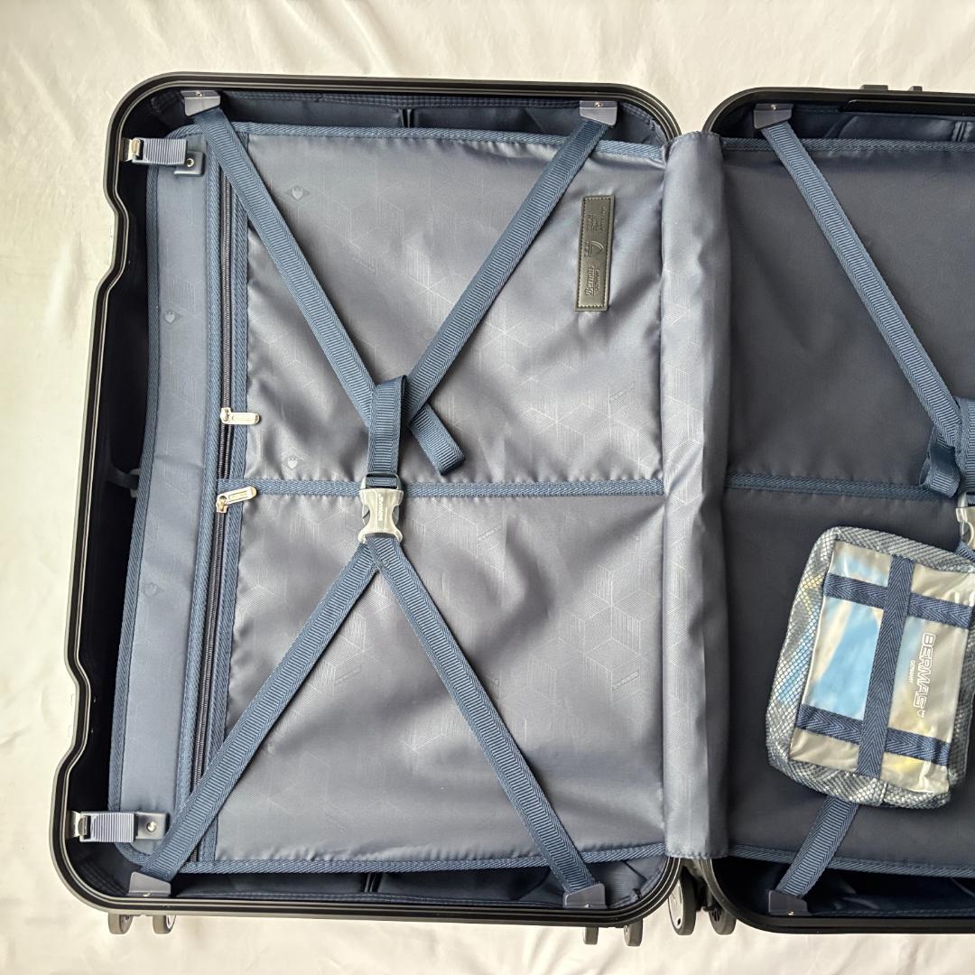 未使用 バーマス プレステージ3 スーツケース 大容量 ブラック 60282