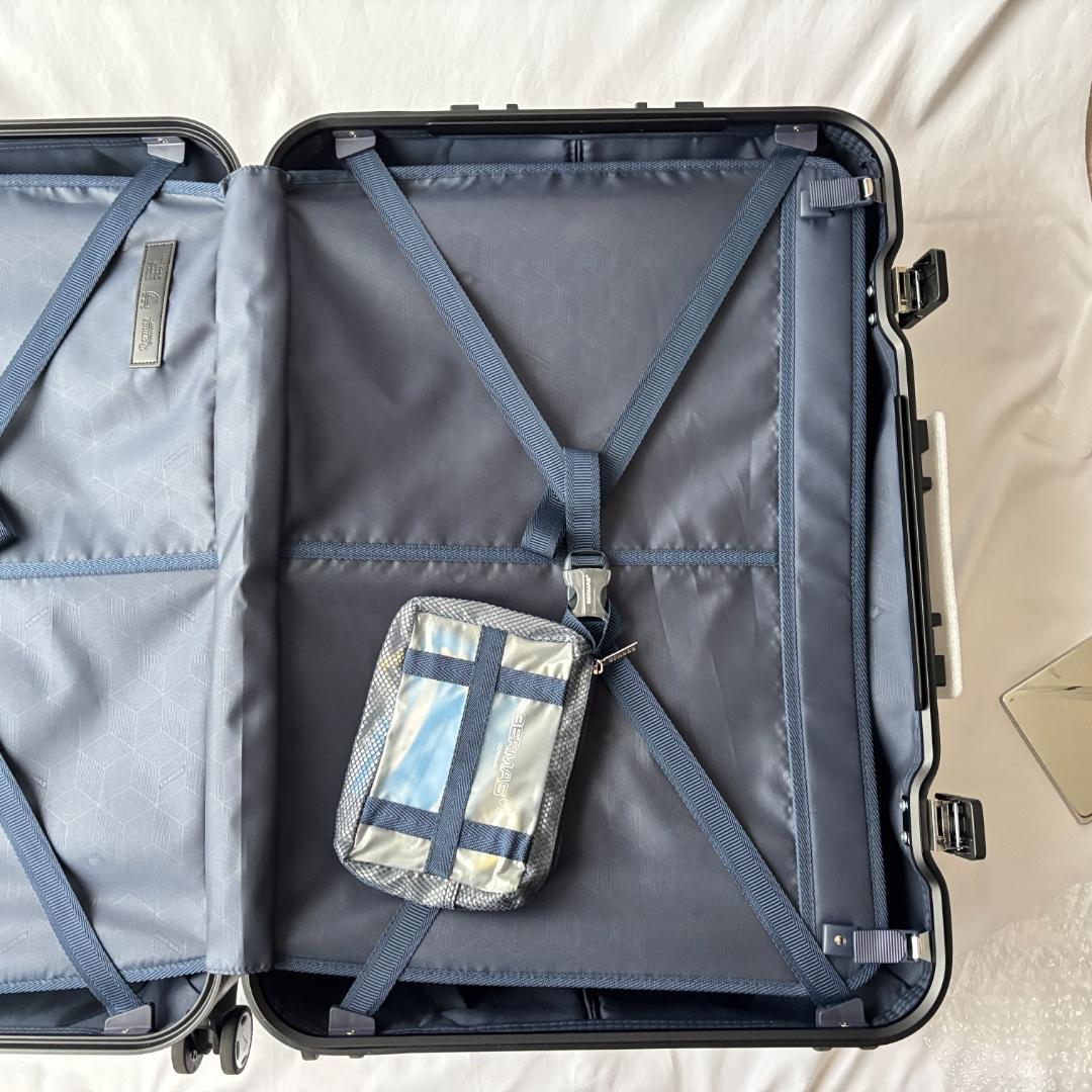 未使用 バーマス プレステージ3 スーツケース 大容量 ブラック 60282