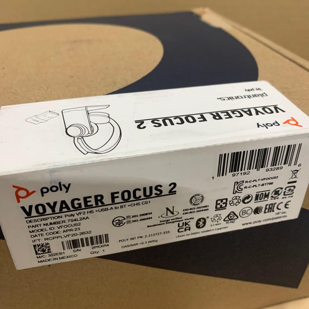 ヘッドホン Poly VOYAGER FORCUS 2
