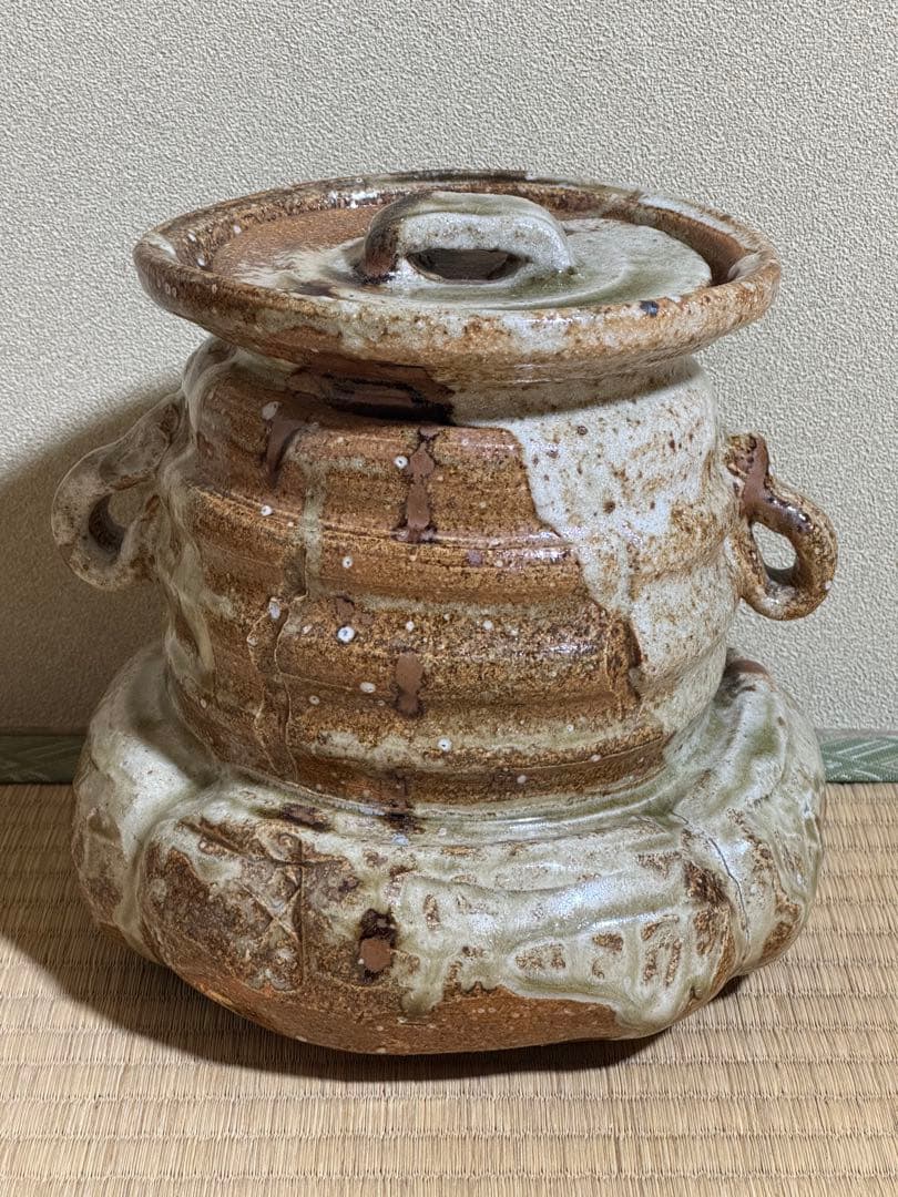 加藤光右衛門　美濃伊賀　水指