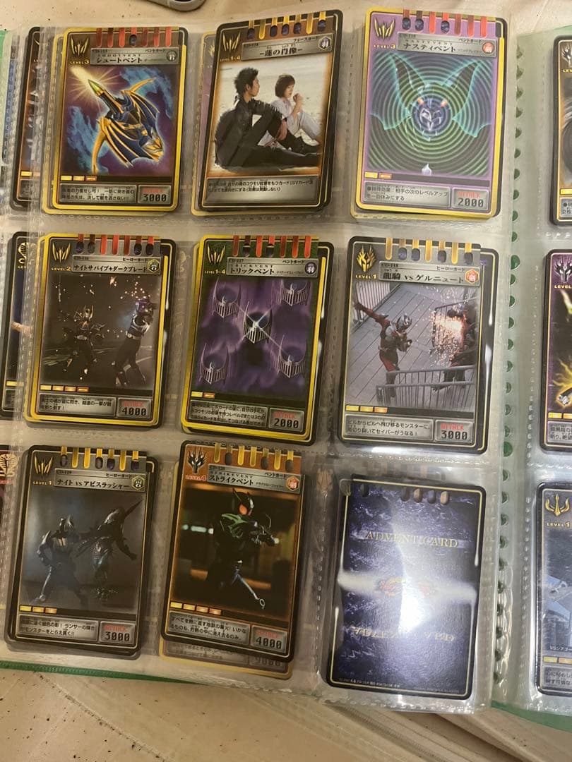 【バラ売り可能！】仮面ライダー龍騎　アドベントカード　ニチアサ