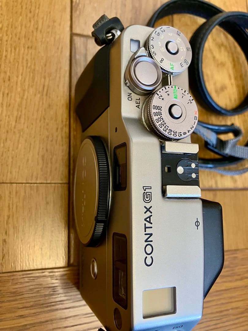 CONTAX G1+レンズ3本（28,45,90mm）+フラッシュTLA200等