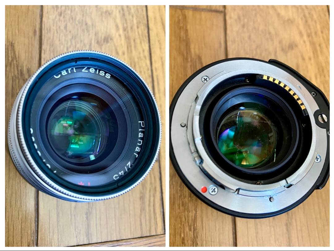 CONTAX G1+レンズ3本（28,45,90mm）+フラッシュTLA200等