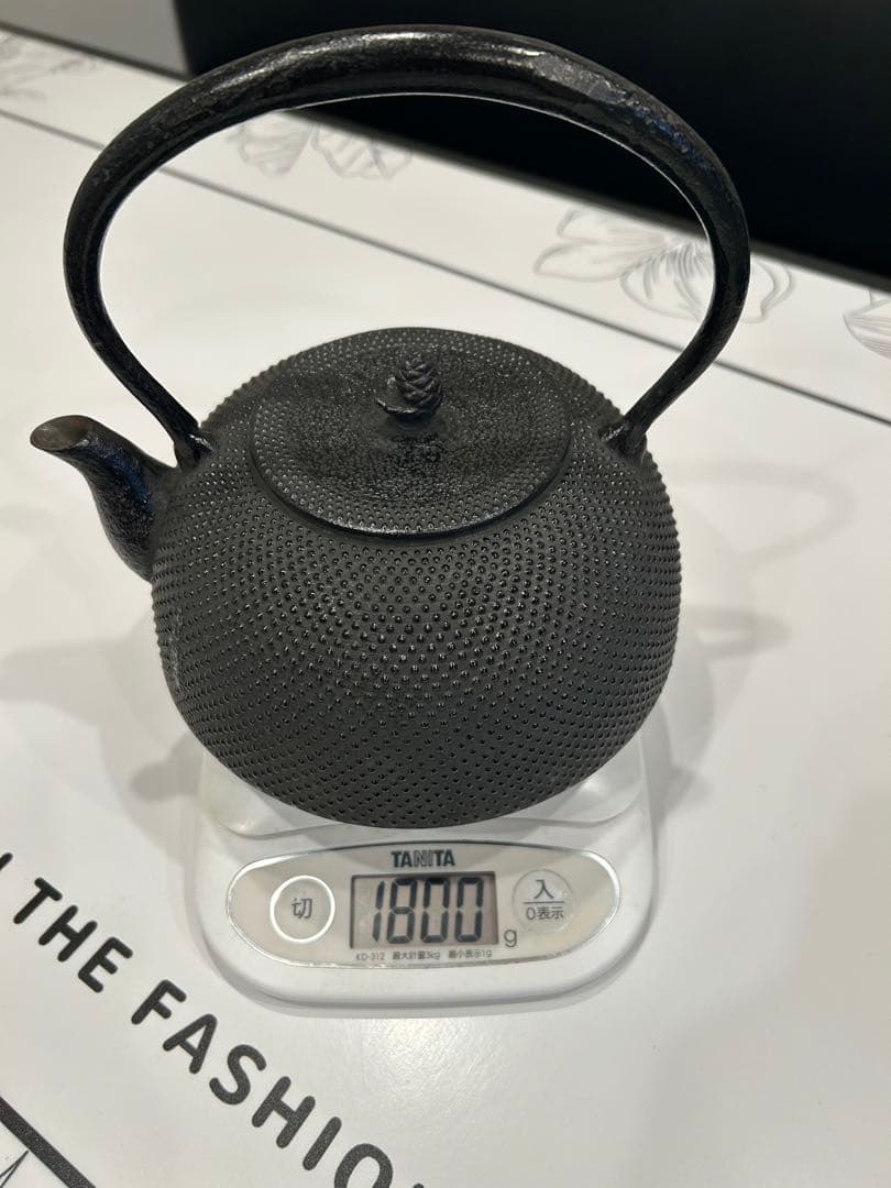 未使用　南部　盛栄堂　鉄瓶