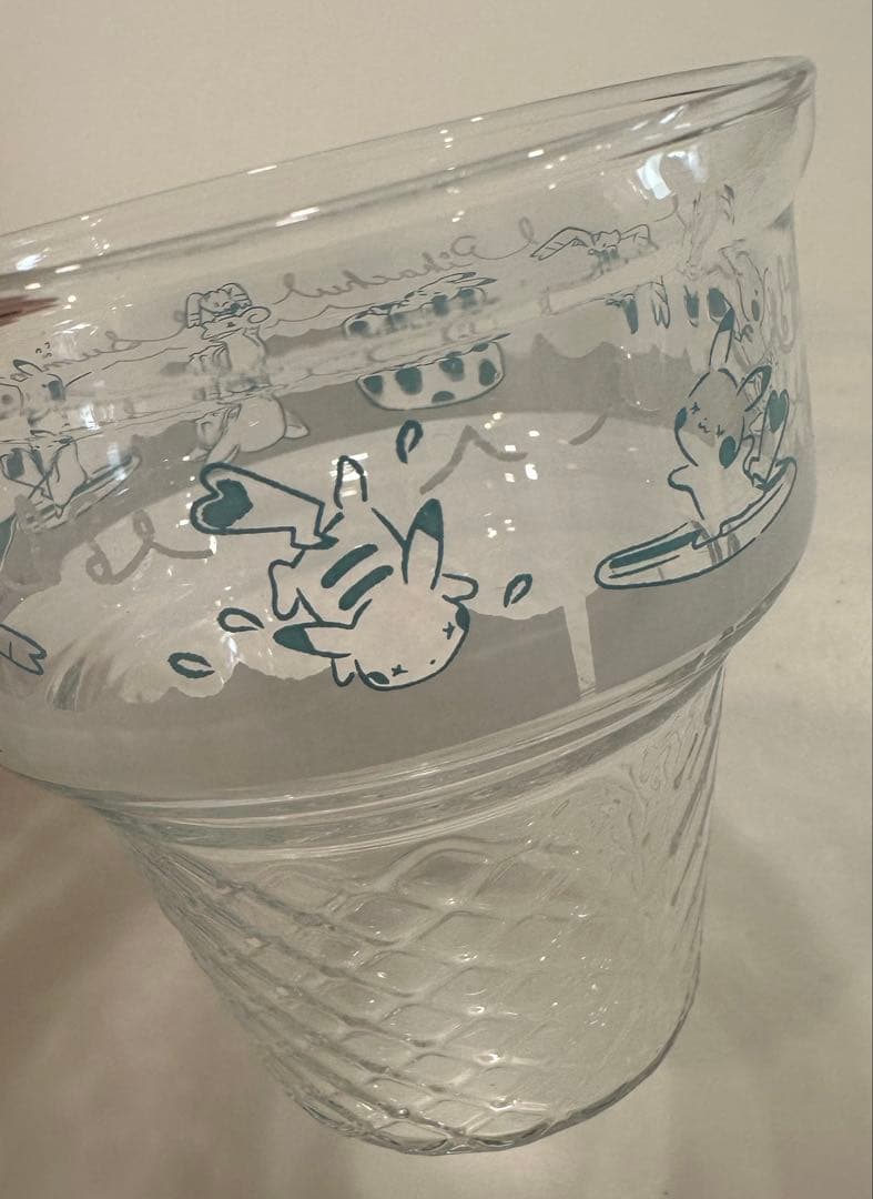 イッツデモ　ポケモン　アイスクリームグラス　スプーン　セット