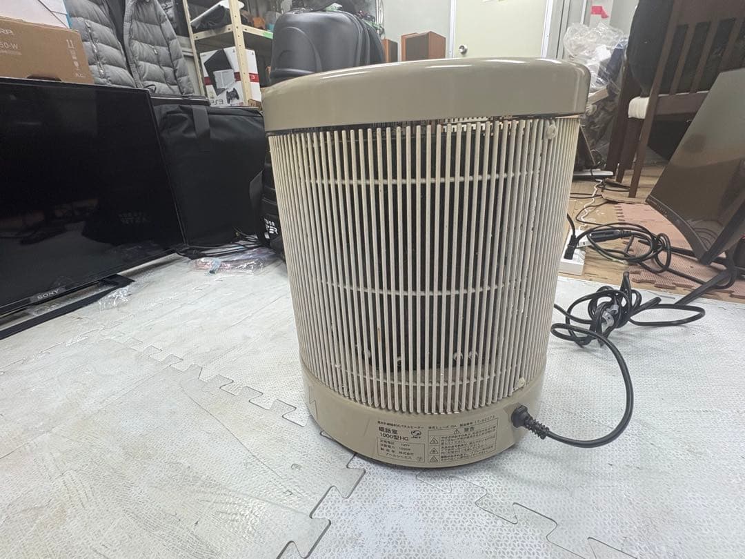 暖話室 1000型 '18年製遠赤外線パネルヒーター BGアールシーエス動作確認