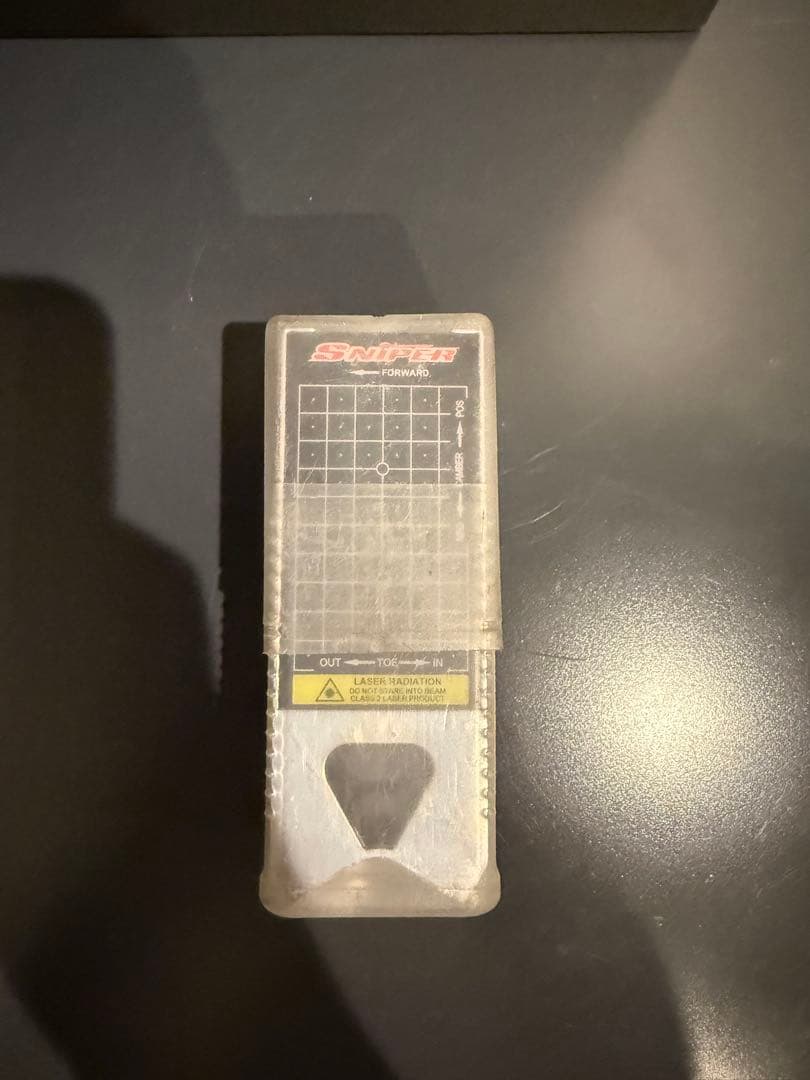 超美品　SNIPER レーザーアライメントゲージ　レーシングカート