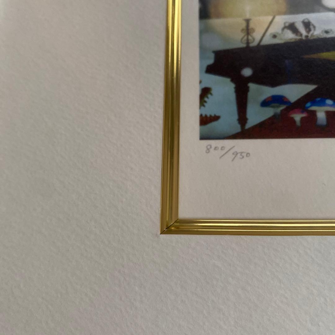 藤城清治　創作活動50周年記念　光る森　直筆サイン入り