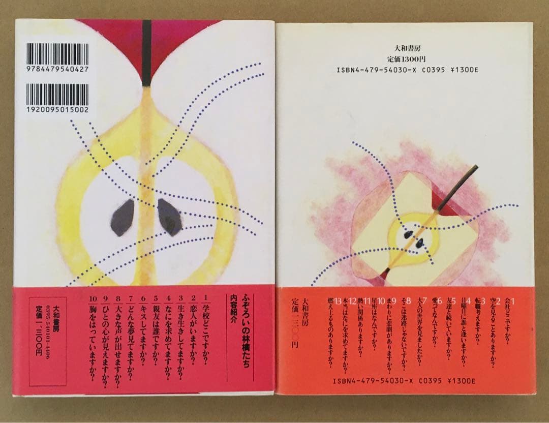 ふぞろいの林檎たち　単行本全5巻セット　山田太一著　シナリオ第1部〜第5部完結編