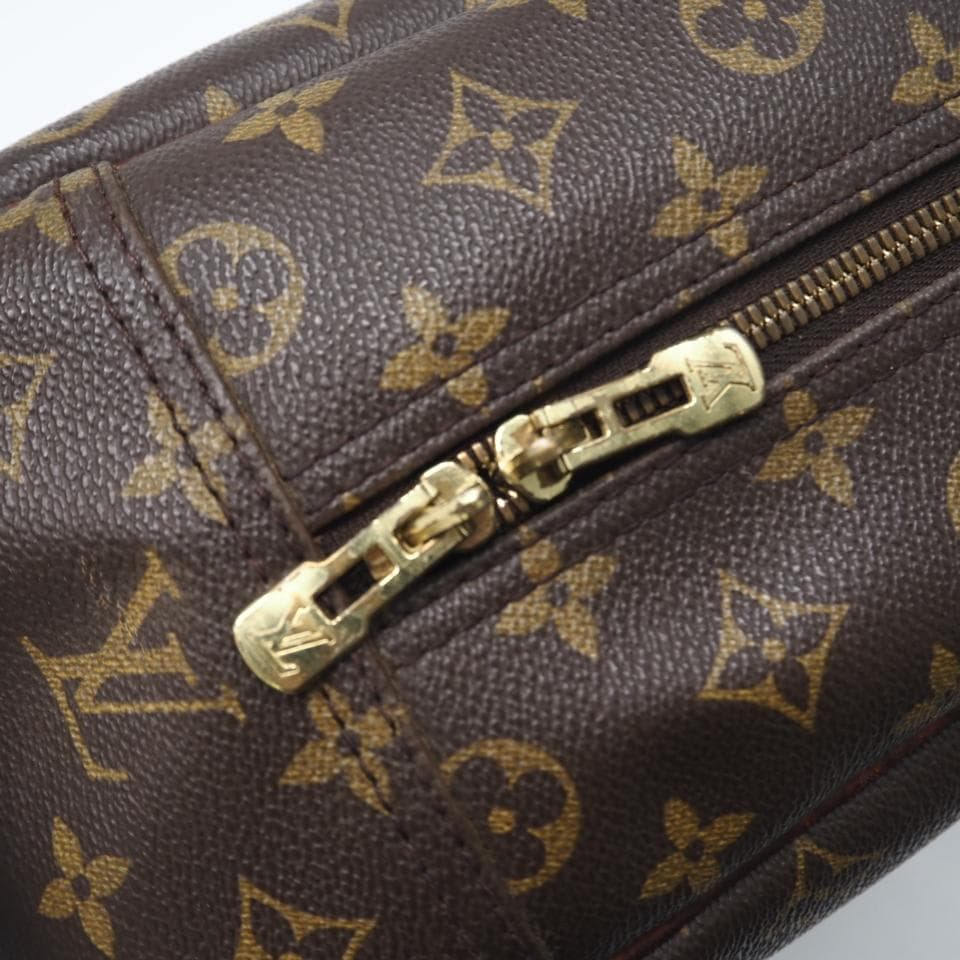 LOUIS VUITTON ハンドバッグ モノグラム ドーヴィル ブラウン 茶