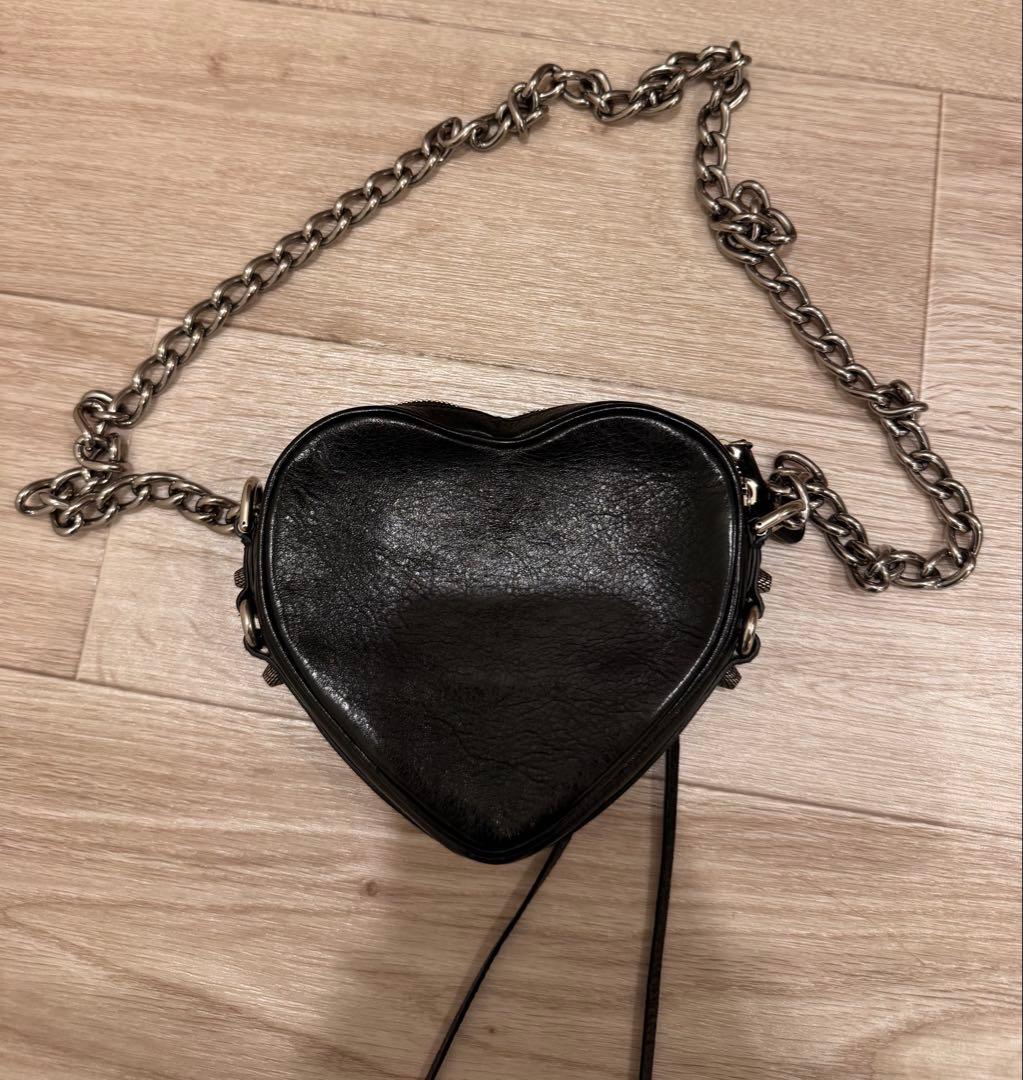 BALENCIAGA Le Cagole ハート ミニバッグ チェーン