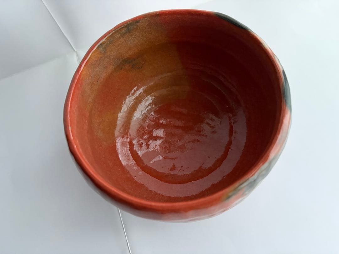 楽茶碗　黒楽・赤楽セット　平安松楽造　茶道具