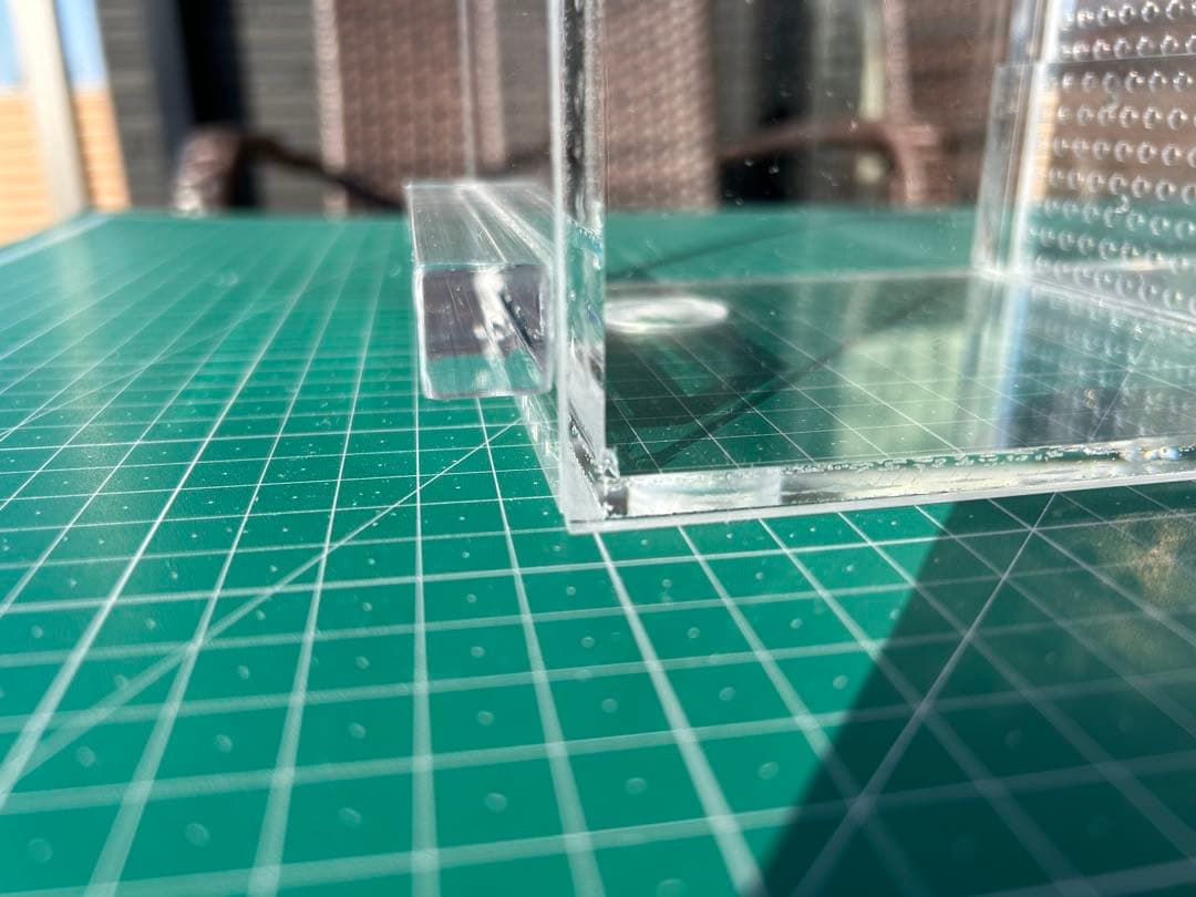 60cm水槽用　アクリル製上部濾過槽アクアポニックス仕様