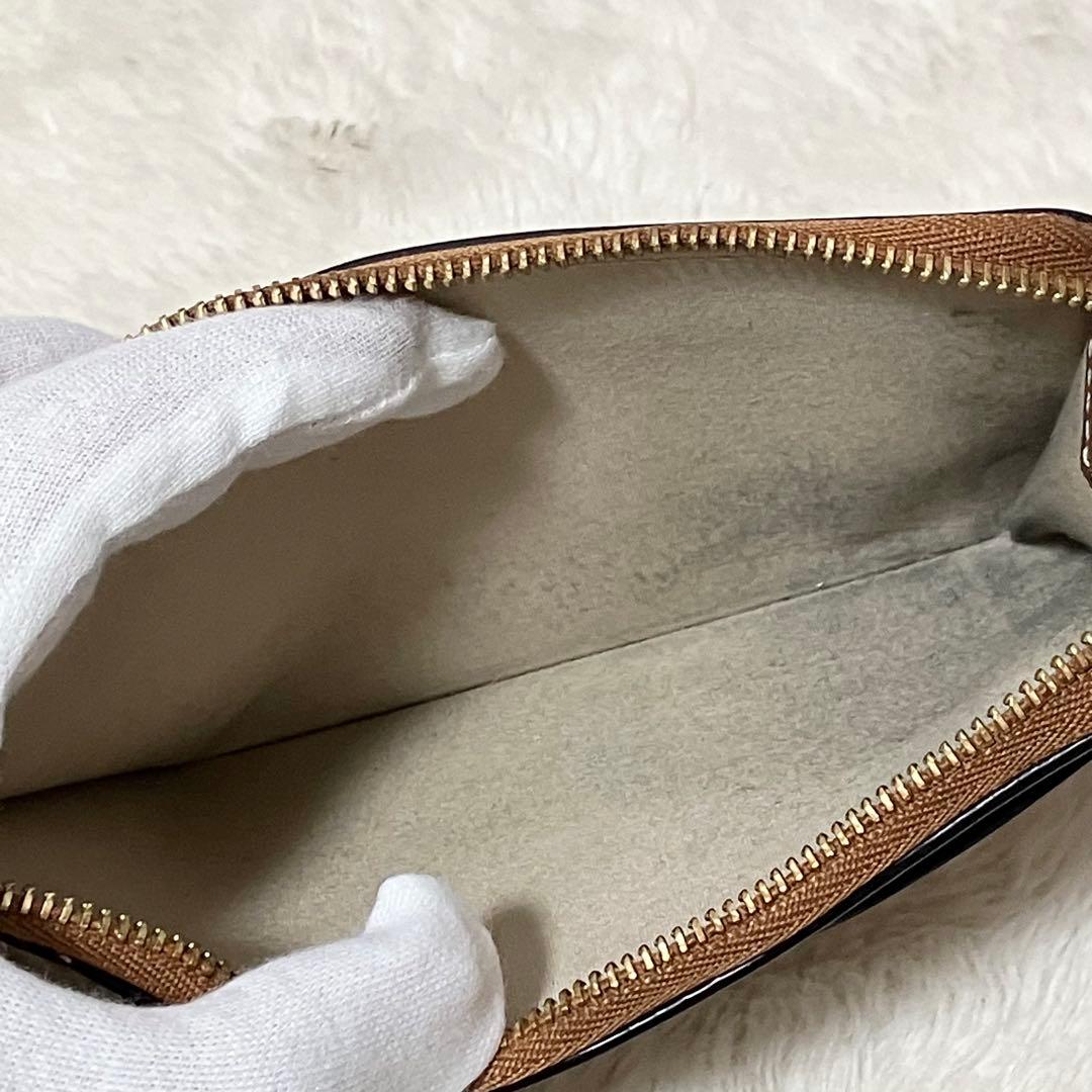 美品 箱付 Chloé L字 ラウンド ファスナー 財布 コンパクト 