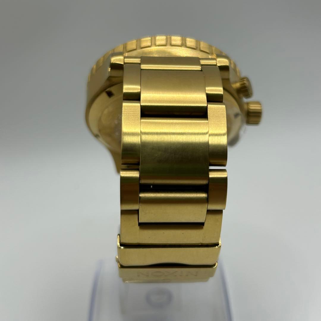 【美品】NIXON THE 51-30 CHRONO 黒金 腕時計 動作良好
